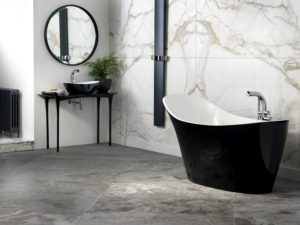 Amalfi Black Bath